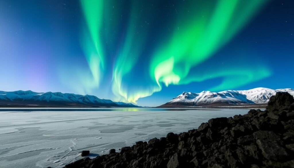 Northern lights in Iceland