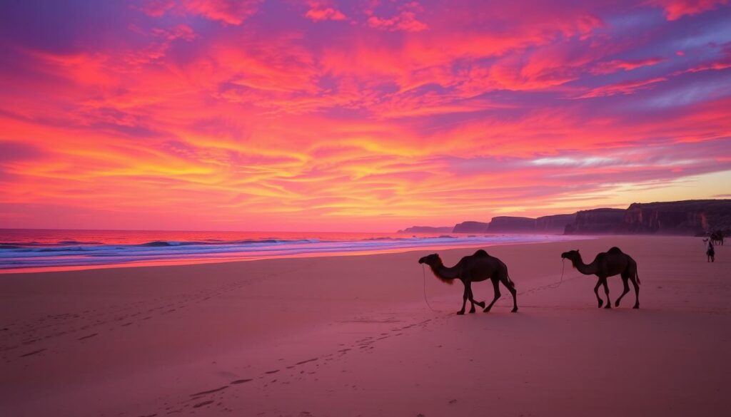 Camel rides in Broome