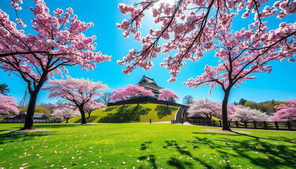 Hakodate cherry blossom