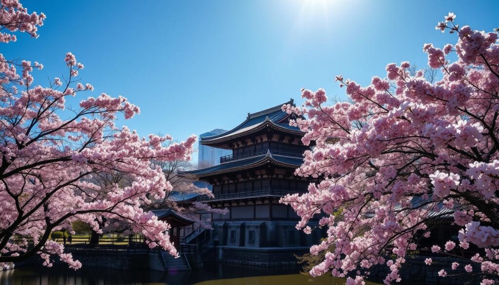 Kiyomizu Dera cherry blossoms