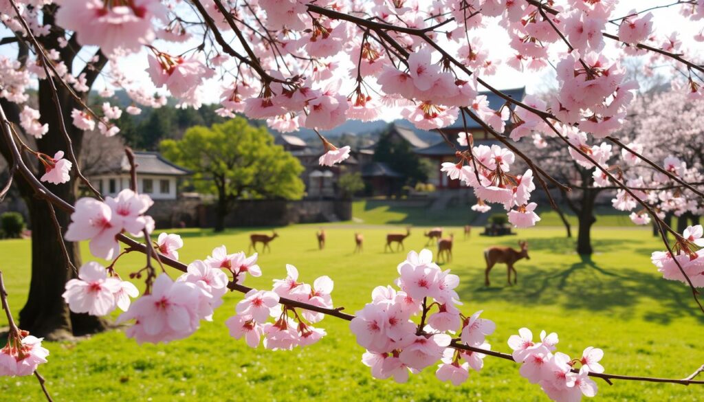 Nara cherry blossoms