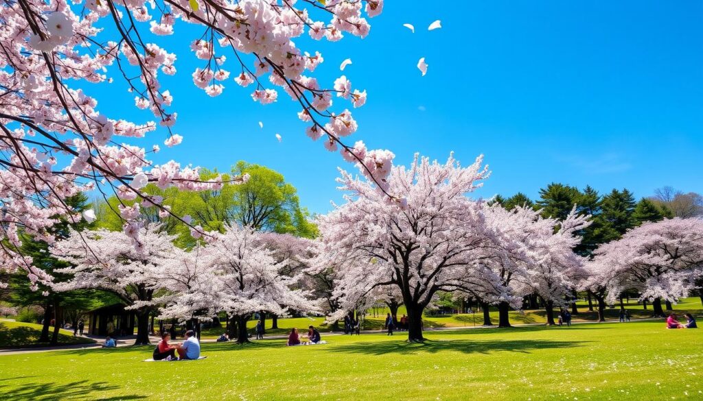 Sapporo cherry blossoms