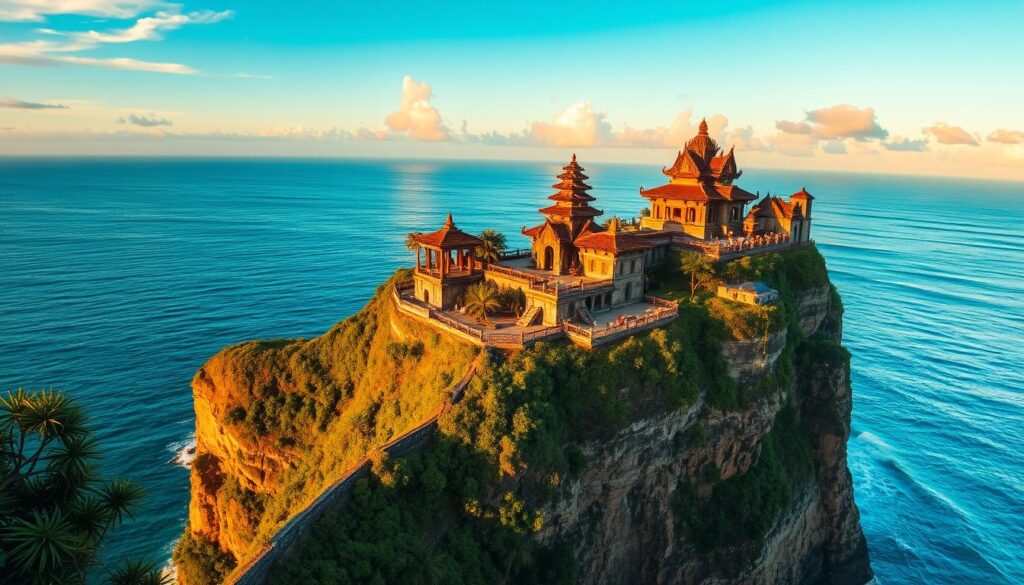 Uluwatu Temple Cliffside Location