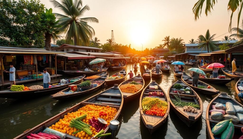 best floating markets in Thailand