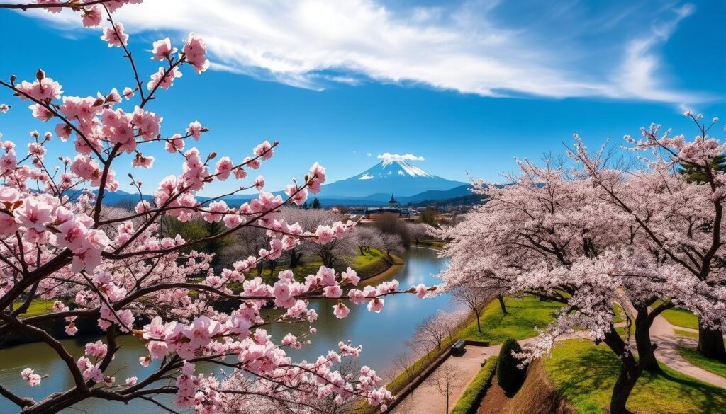 cherry blossom forecast in Japan