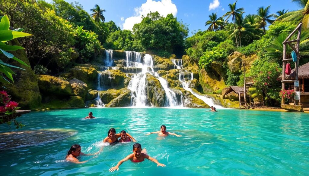 family-friendly waterfalls in Jamaica