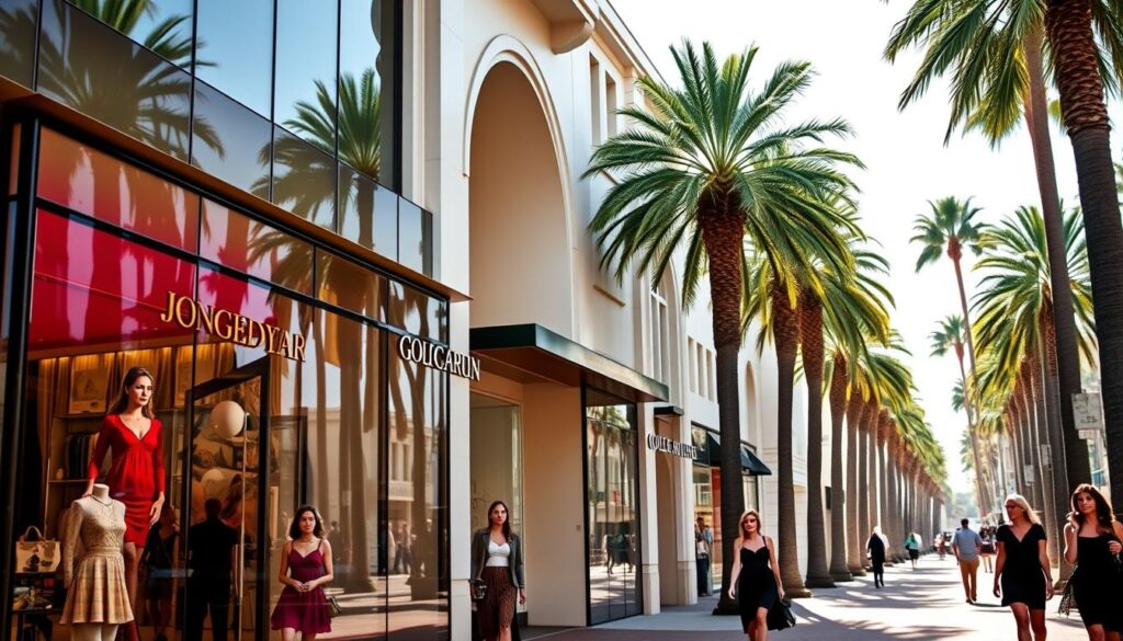 high fashion shopping Beverly Hills