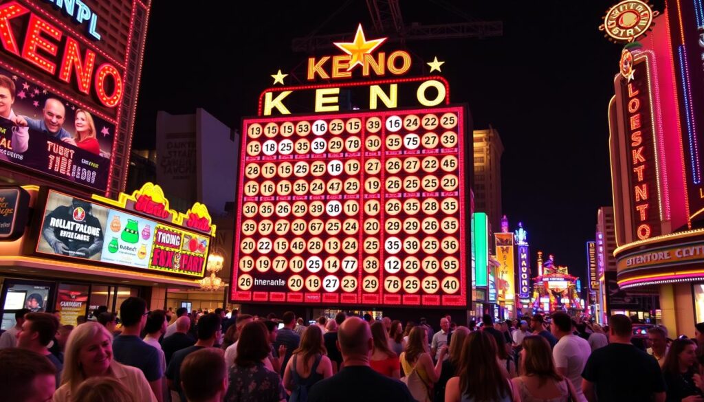 largest Keno board