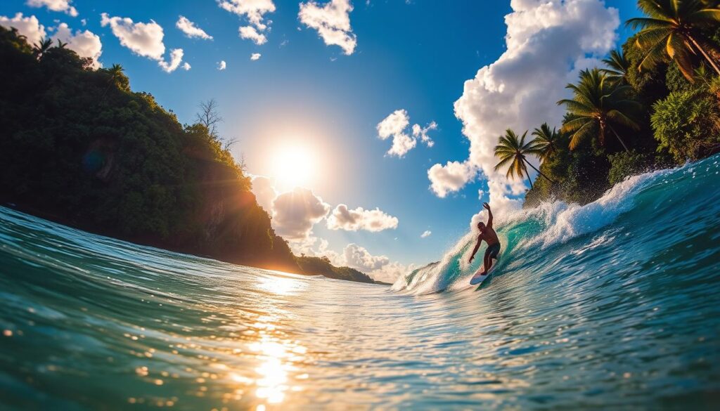 surfing in Costa Rica