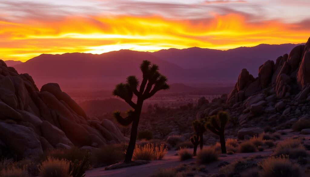 Joshua Tree golden hour photography