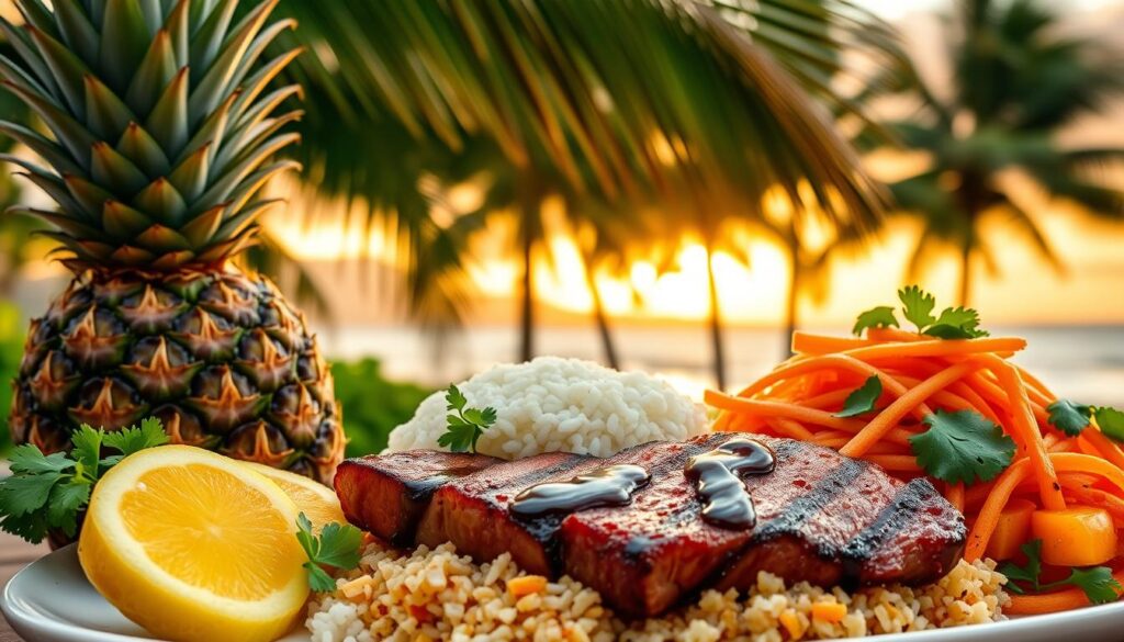 Delicious Hawaiian cuisine