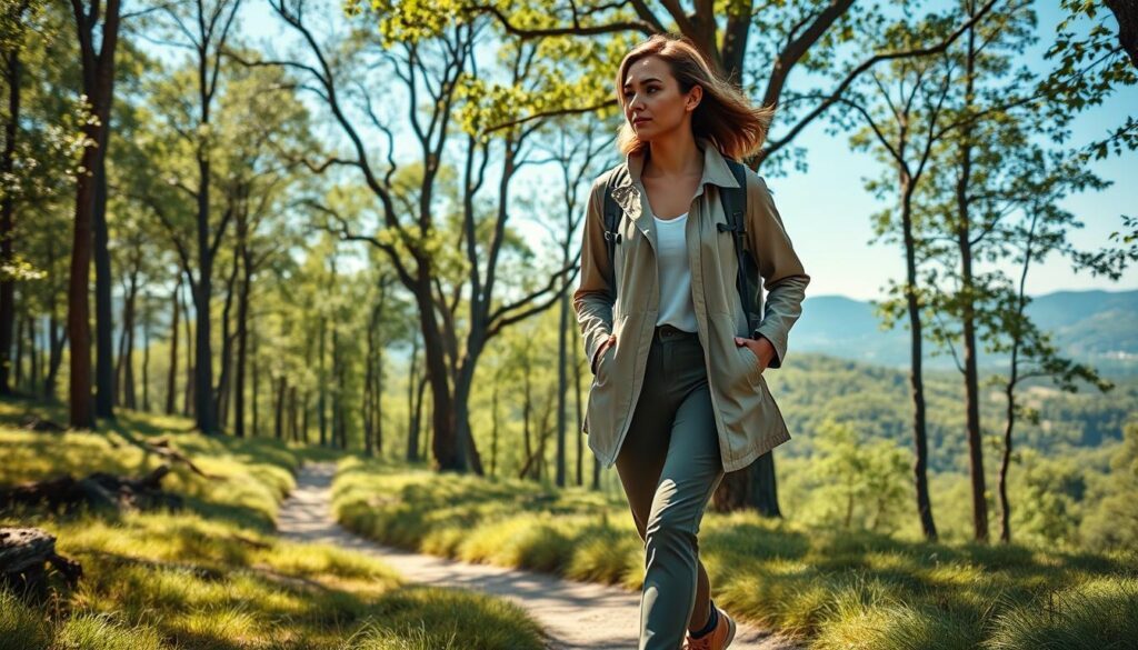 Granola Hiking Outfit Summer