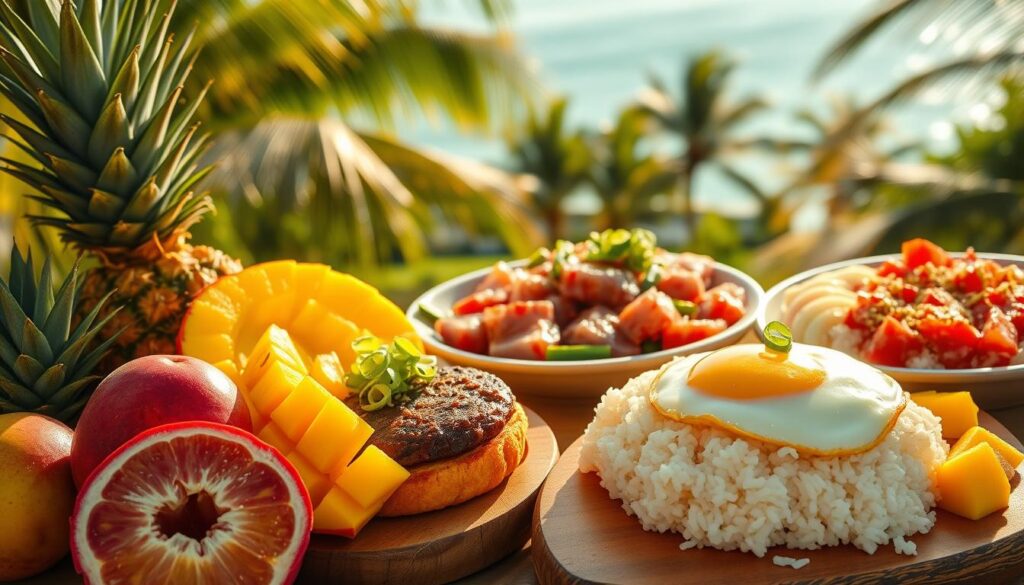 Hawaiian cuisine and local flavors