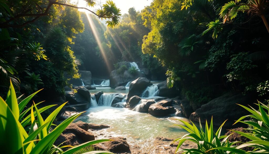 Hidden waterfalls on Oahu