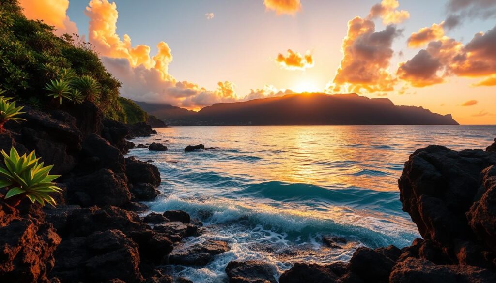 Maui coastal sunrise spot