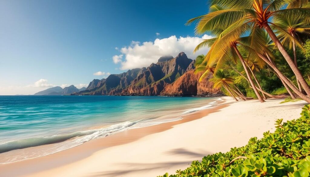 Molokai west side beach