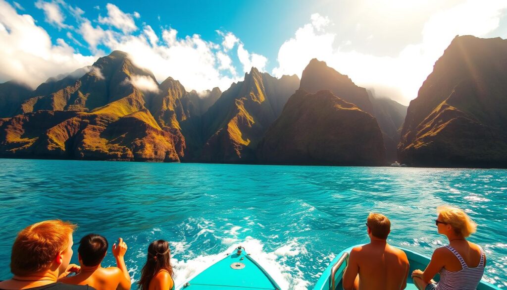 Na Pali Coast boat tours