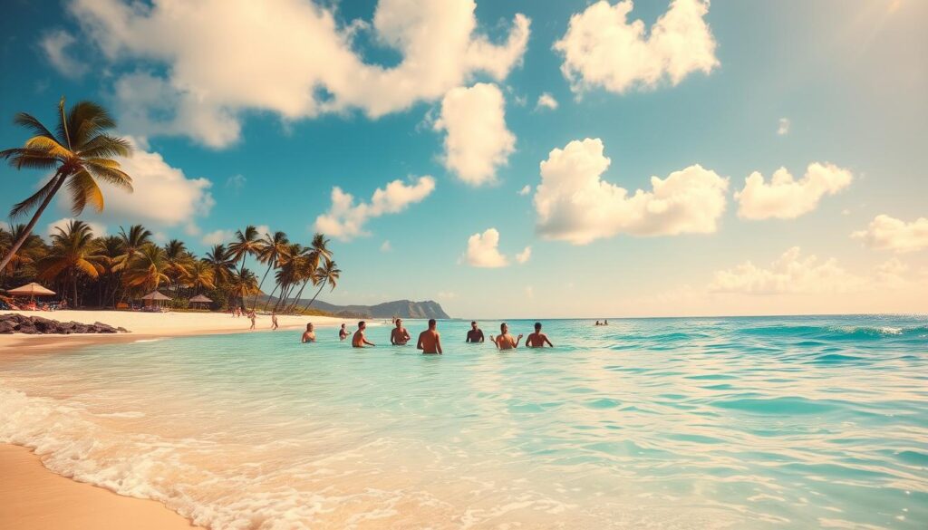 surf swim and sun on hawaii beaches