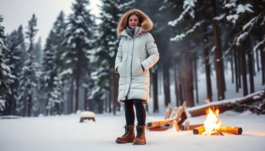 winter camping outfits